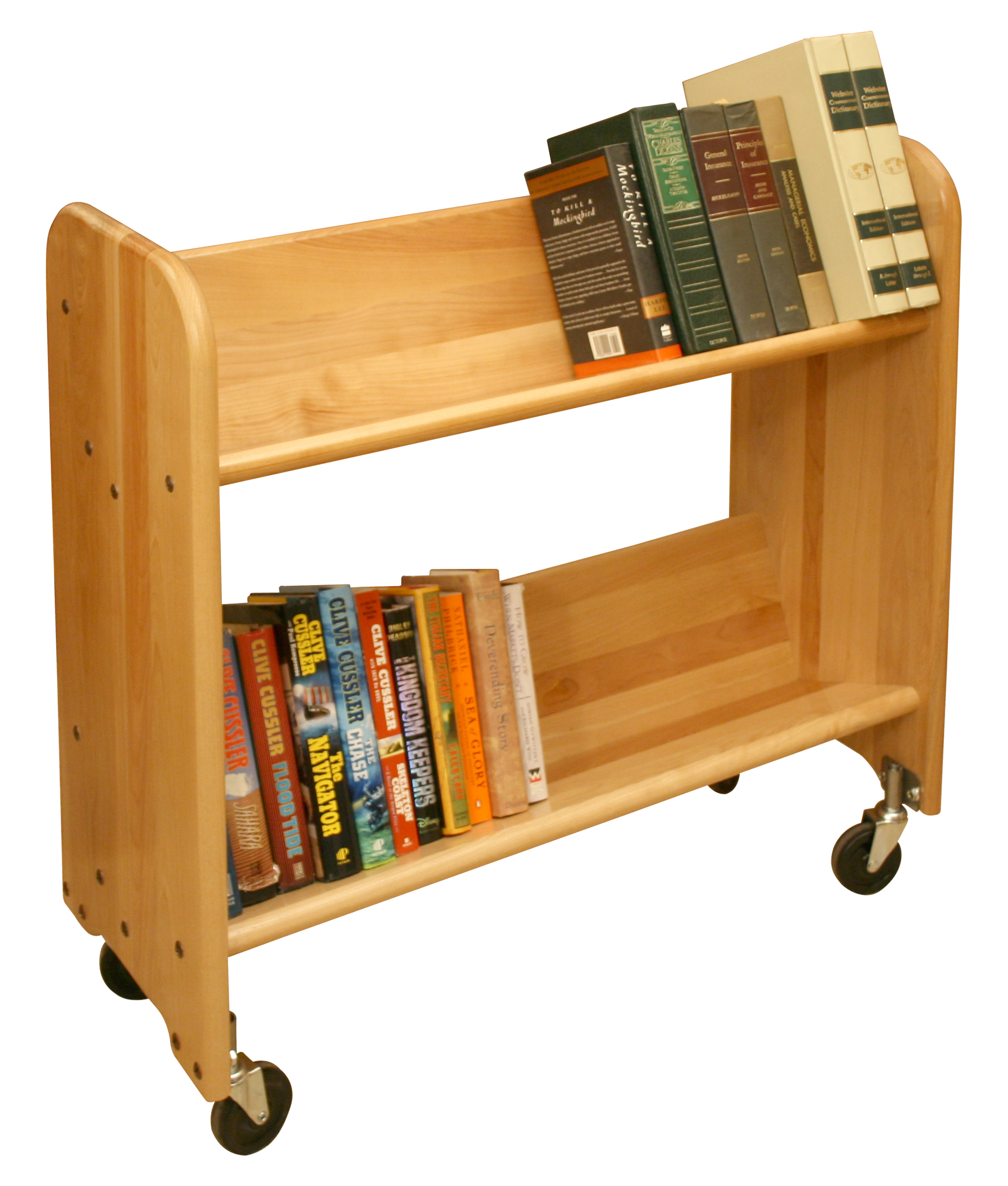 Hand Crafted Art Work Rolling Storage Rack by BK Renovations, Inc