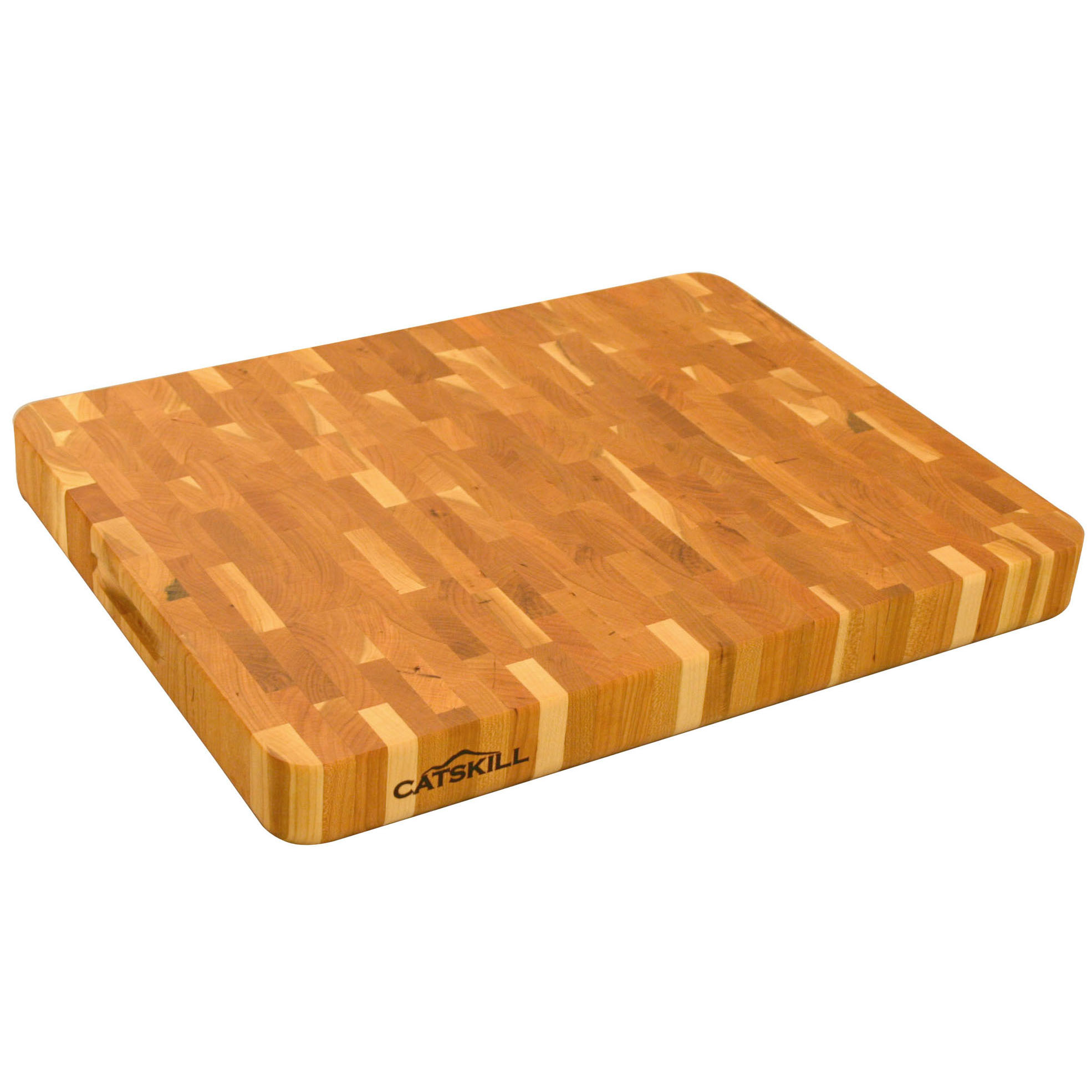 Custom Size Mendota Locks Style Hand Crafted Cutting Board With Countertop  Lip Made From Rescued Wood 